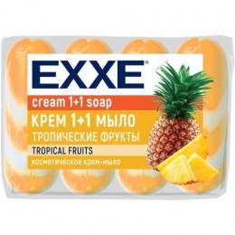 Т/м EXXE Тропические Фрукты 75гр*4шт=300гр Оранжевое (12) С0007349