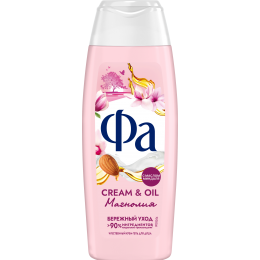 Гель д/Душа ФA 250мл Cream & Oil Магнолия (10)