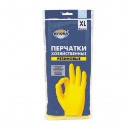 Перчатки Авиора Хозяйственные Резиновые размер ХЛ (120) 402-569